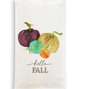 Kitchen Towel, Dreamy Pumpkins with Hello Fall